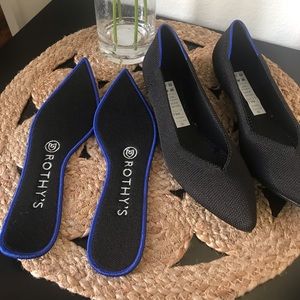 Black Rothy’s Point in 6.5 -Never Used!